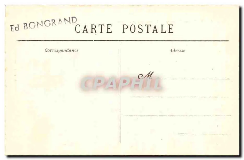 Sainte-Anne-d'Auray — Die Basilika und die Place — Sammlung Villard, Quimper - Rückseite