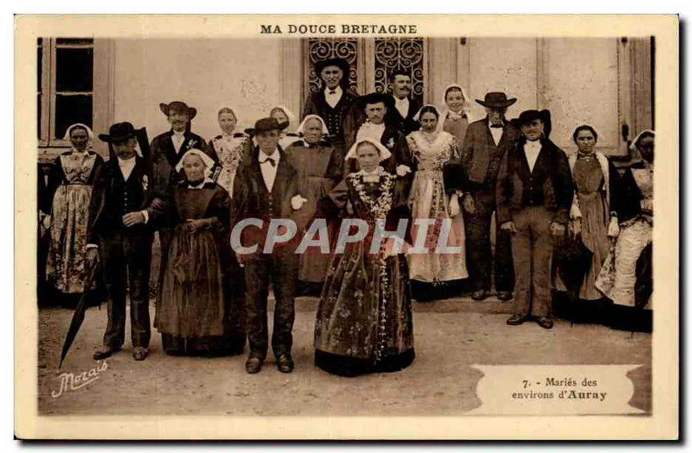 Getrouwd in de omgeving van Auray — Mijn lieve Bretagne — Morales - Voorkant