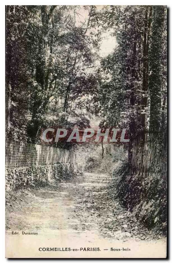 Cormeilles-en-Parisis — Onder bos — Uitg. Duranton - Voorkant