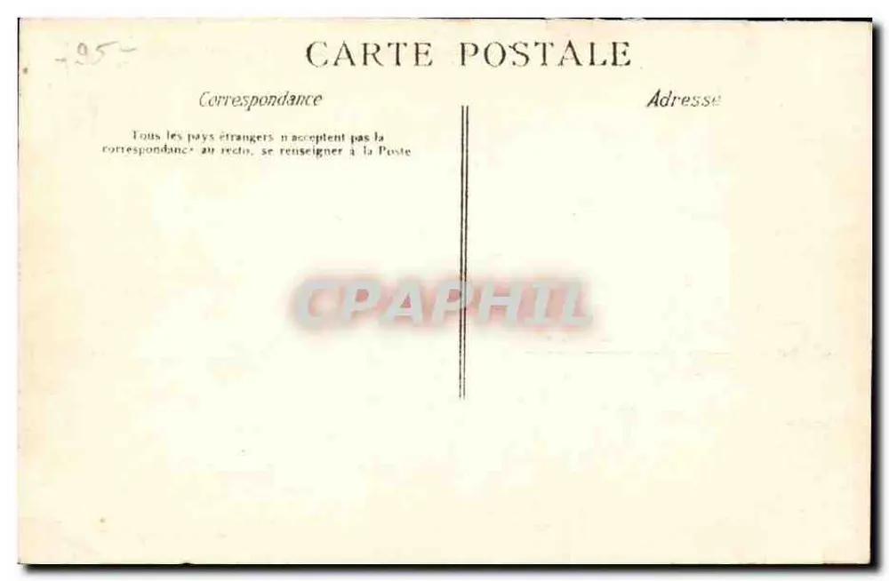 Enghien-les-Bains — Der Große See und das Casino — J. Moirand, Enghien - Rückseite