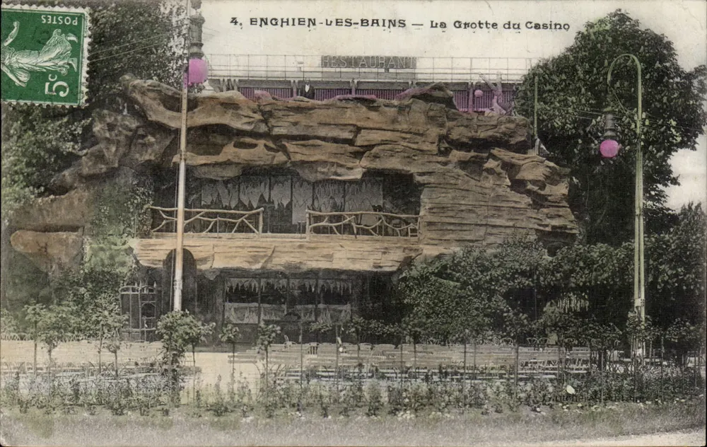 Enghien-les-Bains — Die Höhle des Casinos — Restaurant - Vorderseite