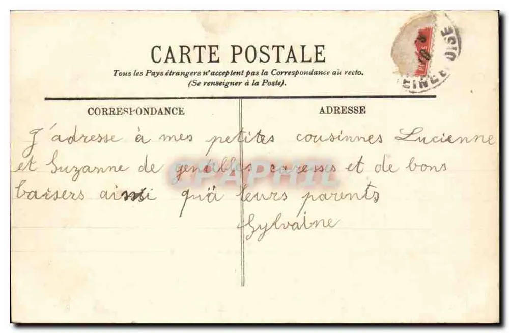 Versailles — O Jardim, As Grandes Águas — LL. n°34 - Verso