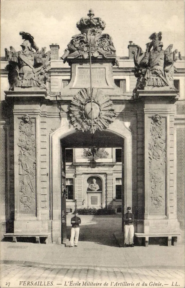 Versailles — Die Militärschule für Artillerie und Ingenieurwesen — LL. Nr. 27 - Vorderseite