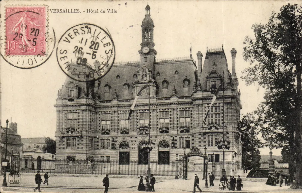 Versailles - Urząd Miasta — wydawca nieznany, numer serii nieczytelny - Awers