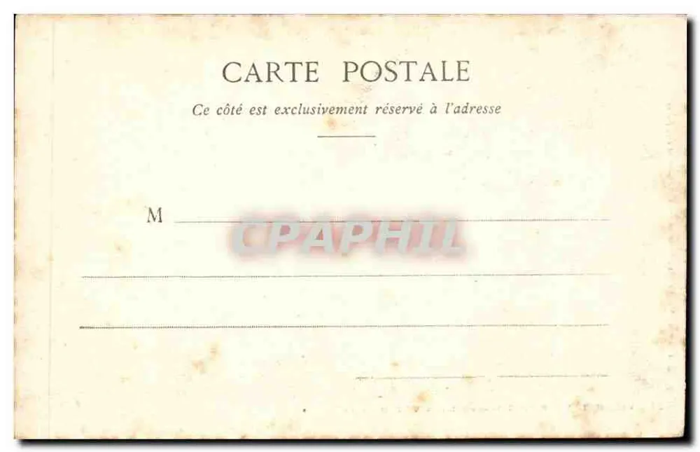 Versailles - Petit Trianon - Louis XVII, Dauphin — F. Bihier-Moreau, editore - Phototypie A. Bergeret, Nancy - Verso