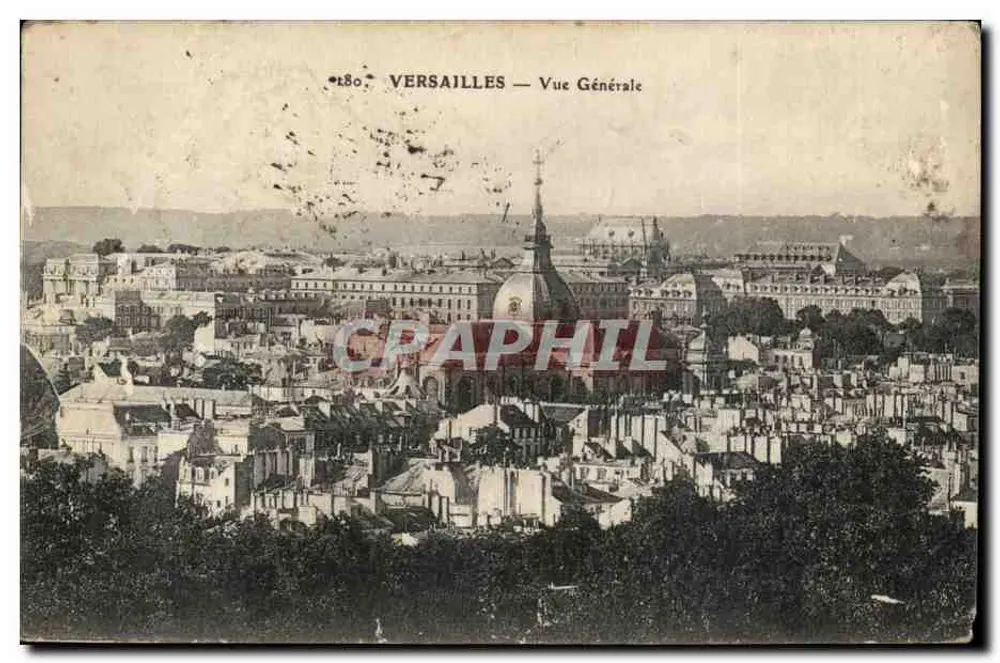 Versailles — Vista Geral — editor VERSAILLES n° 180 - Frente