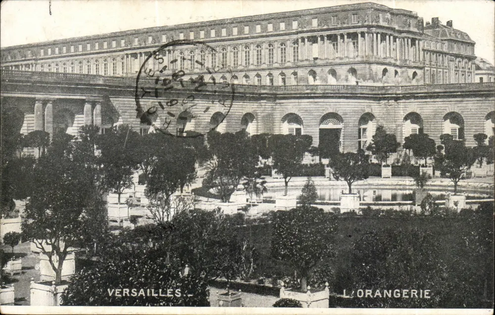 Versailles — A Orangerie — Editor não visível, número de série não visível - Frente