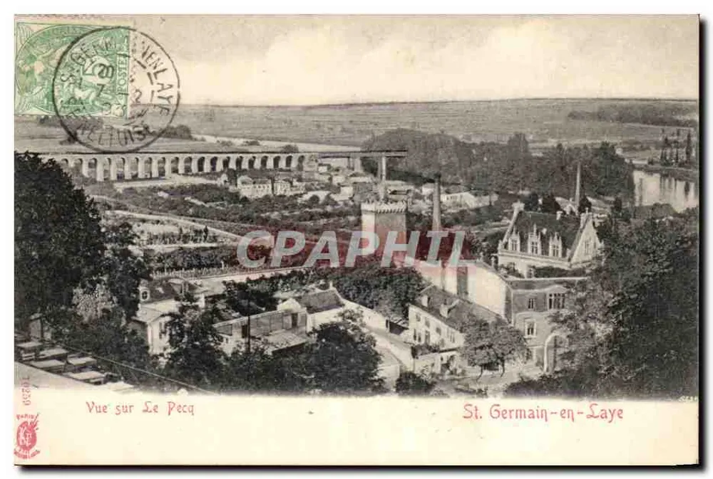 Vista sobre Le Pecq — St. Germain-en-Laye — editor Paris, n° 14289 - Frente