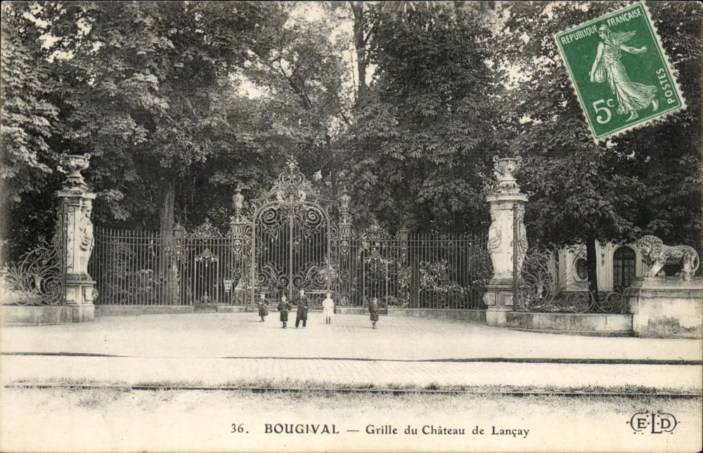 Bougival — Griglia del Castello di Lançay — ELD n°36 - Recto
