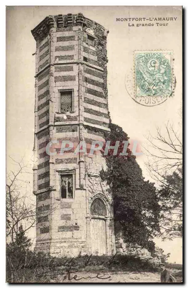 Montfort-l'Amaury — Die Große Turm — Verlag nicht sichtbar - Vorderseite