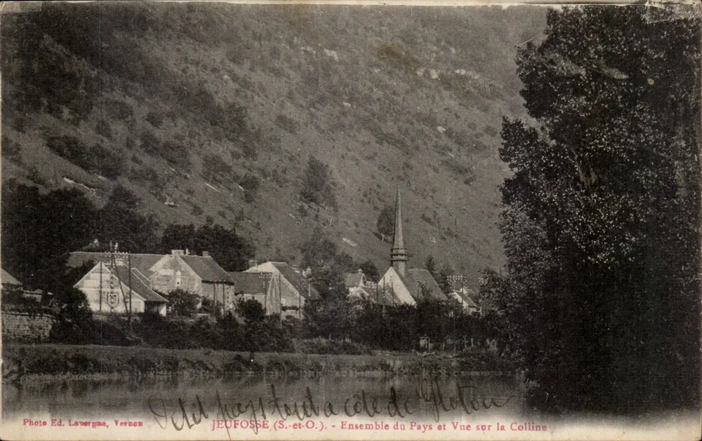 Jeufosse (S.-et-O.) — Ansicht des Umfelds und Ansicht des Hügels — Foto-Verlag Lavergae, Vernon - Vorderseite
