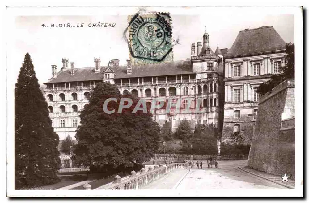 Blois - O Castelo - Editor Étoile, n°41 - Frente