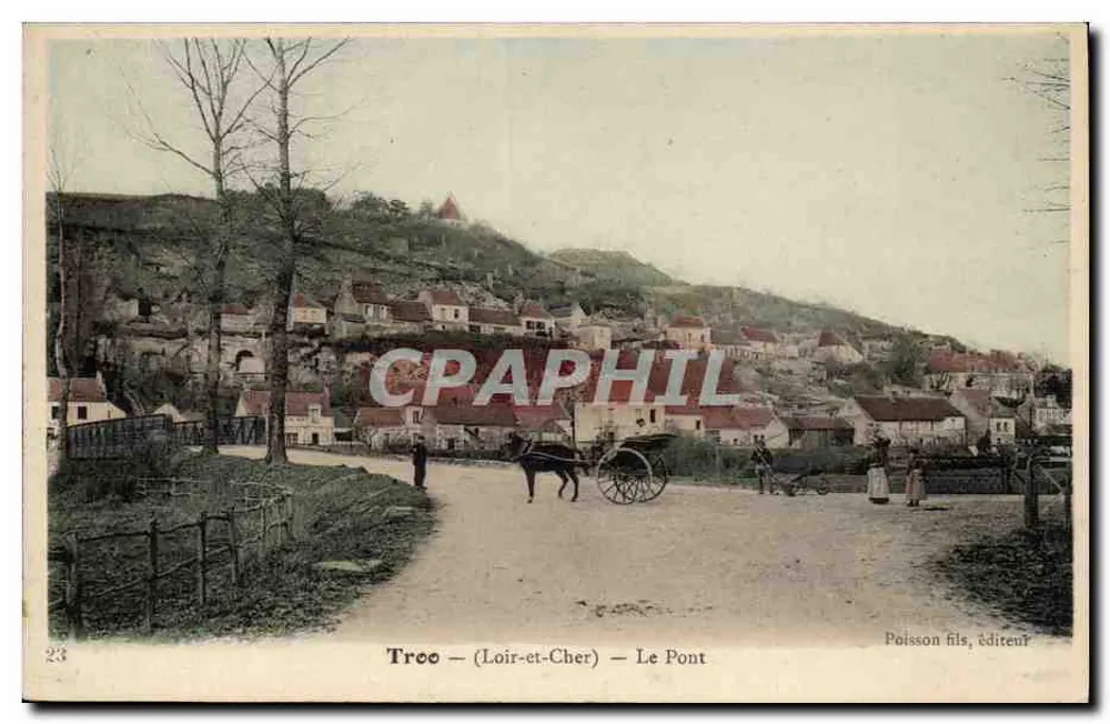 Trooo (Loir-et-Cher) — O Ponte — editor Poisson fils - Frente