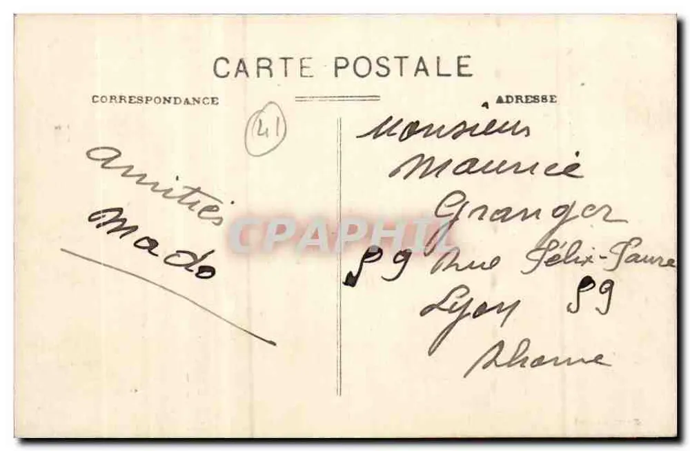 Chambon-sur-Cisse (Loir-et-Cher) — La Déjemberle — Exposição Colonial - Verso