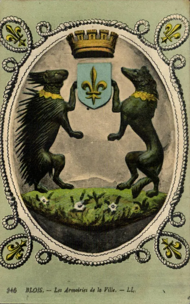 Blois — Die Wappen der Stadt — LL, Nr. 946 - Vorderseite