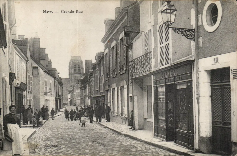 Mar — Grande Rue — J. Breton, editor - Frente