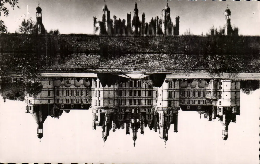 Chambord — Castelo, fachada norte — Éditions d'Art Française, Paris - Frente