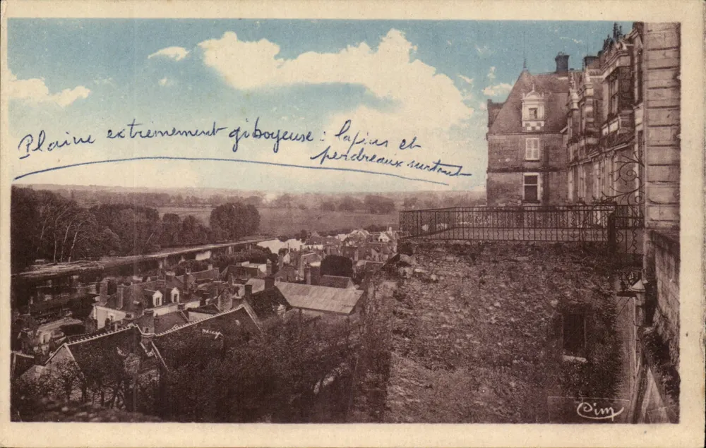 Saint-Aignan-sur-Cher — Allgemeiner Blick auf das Schloss — Verlag Cim - Vorderseite