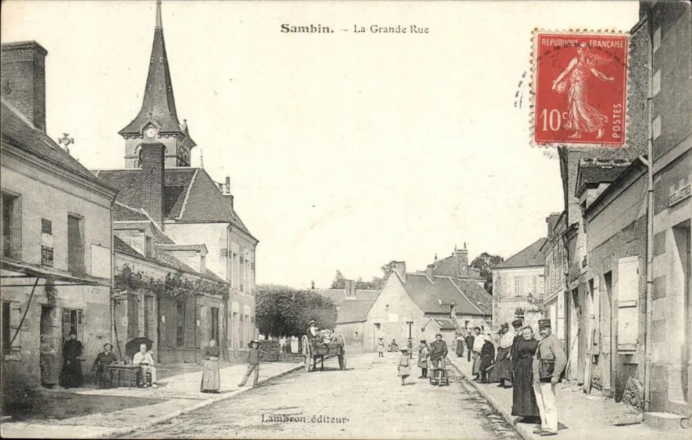 Sambin — A Grande Rua — Editor Lambron - Frente