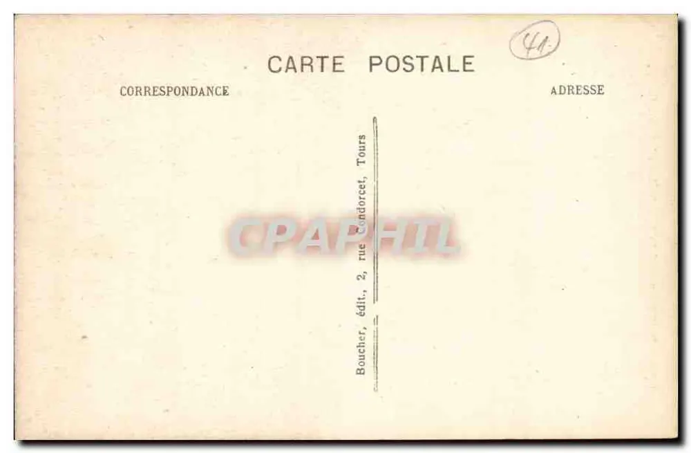 Ruiny zamku Lavardin (L.-et-C.) — A. B. - Rewers