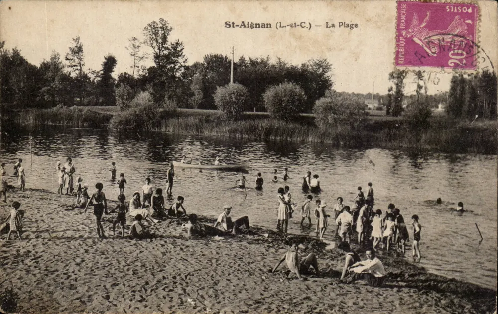 St-Aignan (L.-et-C.) — A Praia - Frente