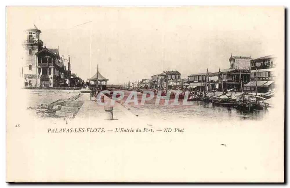 Palavas-les-Flots — A Entrada do Porto — ND Phot - Frente