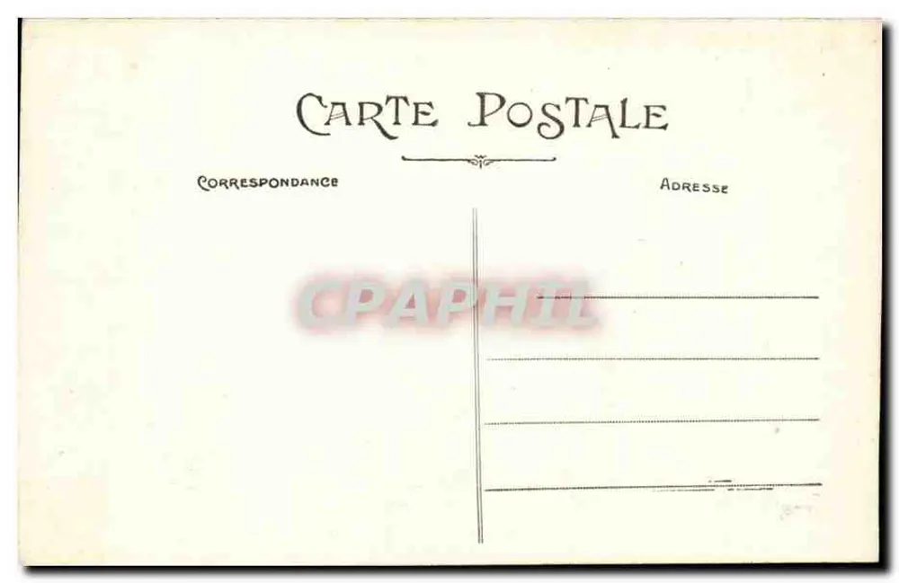 Palavas — La Jetée — Ein Meeressturm — Verlag L. J. Albartle, Montpellier - Rückseite