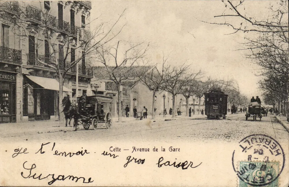 Avenida da Estação — Hérault — editor desconhecido - Frente
