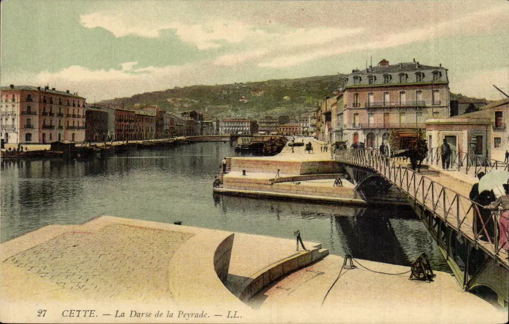 CETTE — A Darse de la Peyrade — I.L.L. - Frente