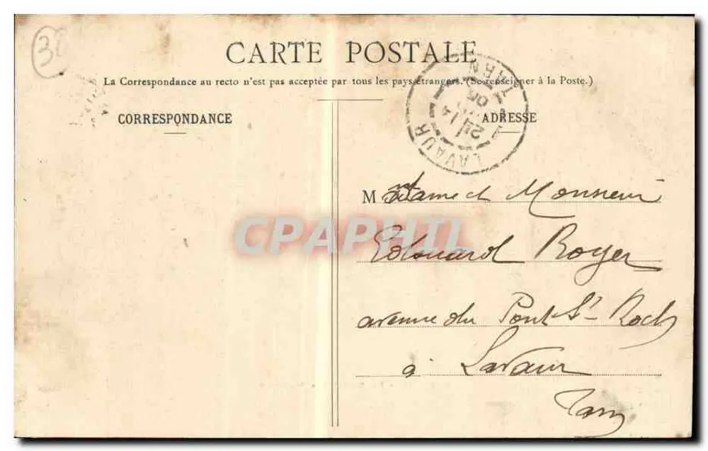 Béziers — O Kiosco de Música — M. Pons, fot. - Verso