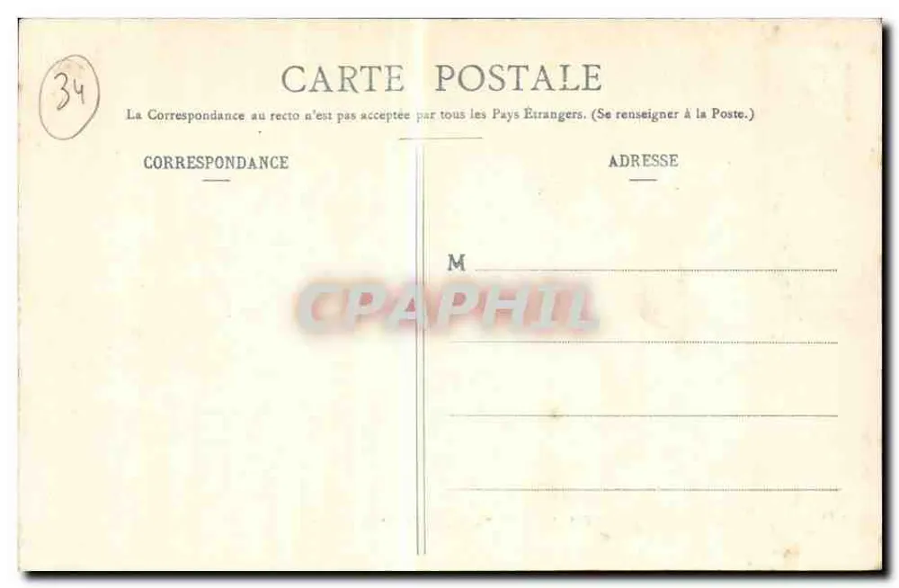 Béziers - O Ponte Canal — M. Pons, Fot. - Verso