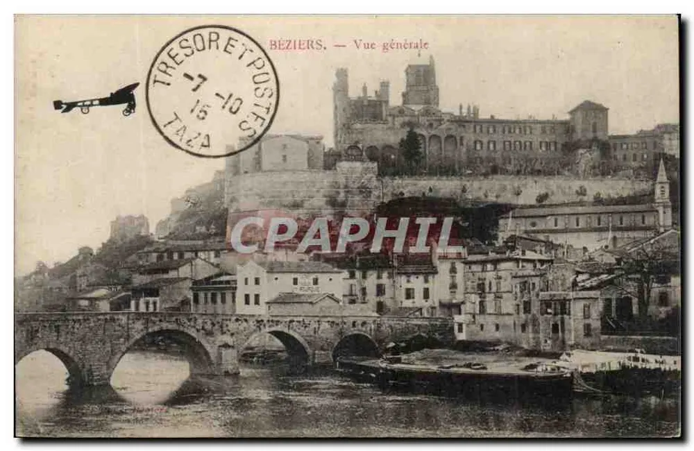 Béziers — Vista geral — Tresoret Poste - Frente