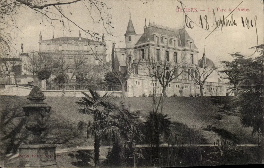 Béziers — Parque de los Poetas — Maquet Pons, Béziers - Anverso