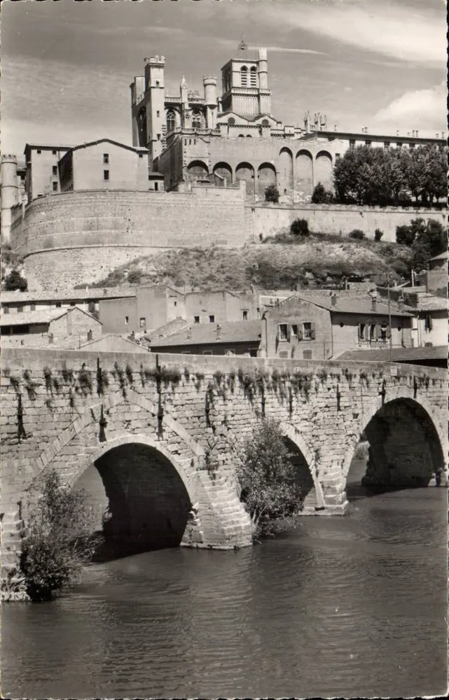 Béziers — Ansicht der Kathedrale Saint-Nazaire — Editions GLAINE NY - Vorderseite