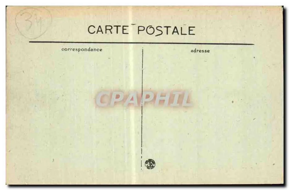 Béziers — Becken des Plateau des Pocles — Éd. J. Laspeyre, Béziers - Rückseite