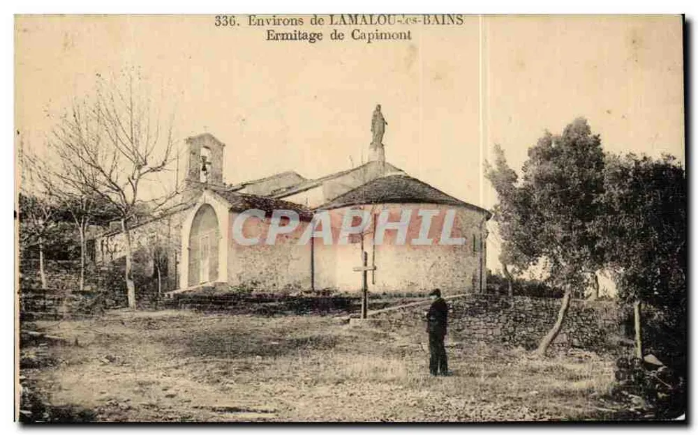 Hermitage von Capimont — Umgebung von Lamalou-les-Bains — Serie 336 - Vorderseite