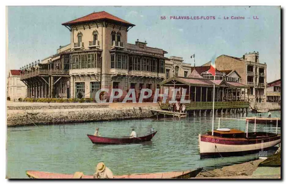 Palavas-les-Flots — O Casino — LL - Frente