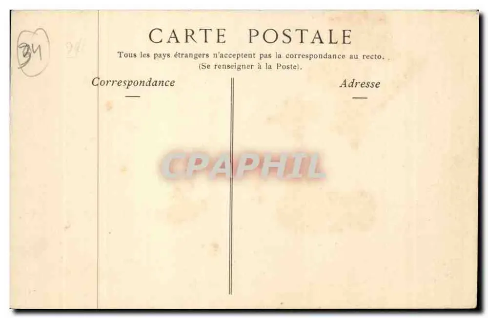 Palavas-les-Flots — Vista generale della spiaggia — Collections ND Phot - Verso