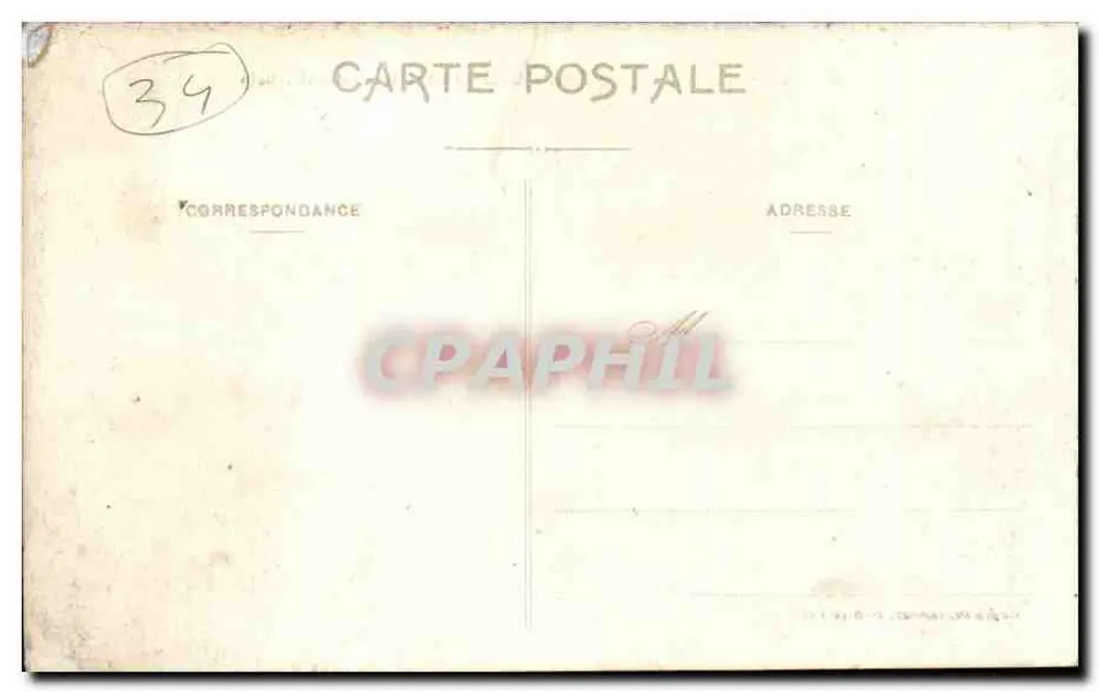 Montpellier — Hospital Suburbano — Capestan, editor, Montpellier - Verso