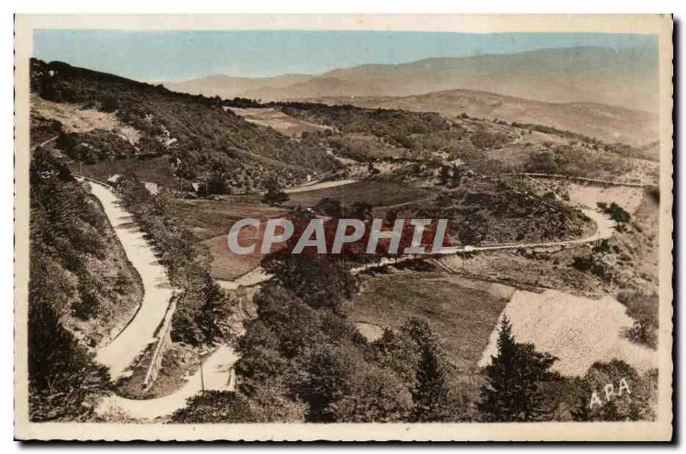 St-Pons (Hérault) — Estrada do Cabaréton — Les Cartes A.P.A. - Frente