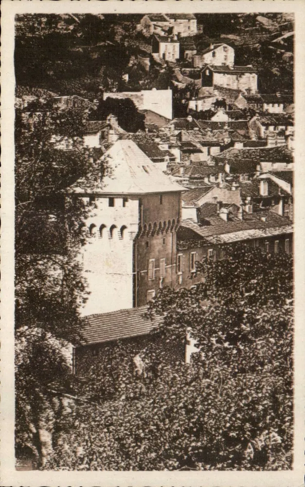 St-Pons (Hérault) — Torre do Conde Pons — As Cartas A.P.A. - ALBI - Frente