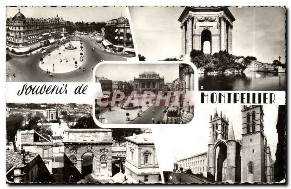 Montpellier — Lembrete de Montpellier — Edições Rella - Frente