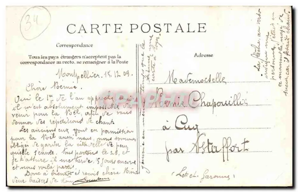 Soldaten bei Manövern — Avignon — Verlag: A. Vignon - Rückseite