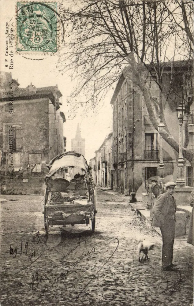 Chalon-sur-Saône — Rue de Pizigues — editor Seronan, n°77 - Frente