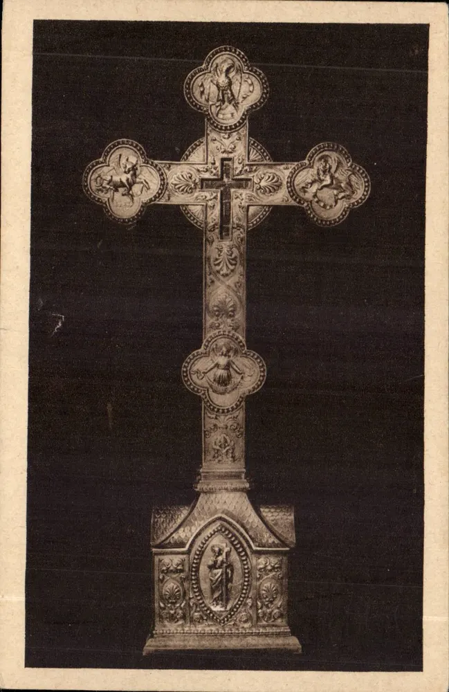 Saint-Guilhem-le-Désert — Relique insigne de la Vraie Croix — Hélio Jean-Bernard, St-Etienne - Vorderseite