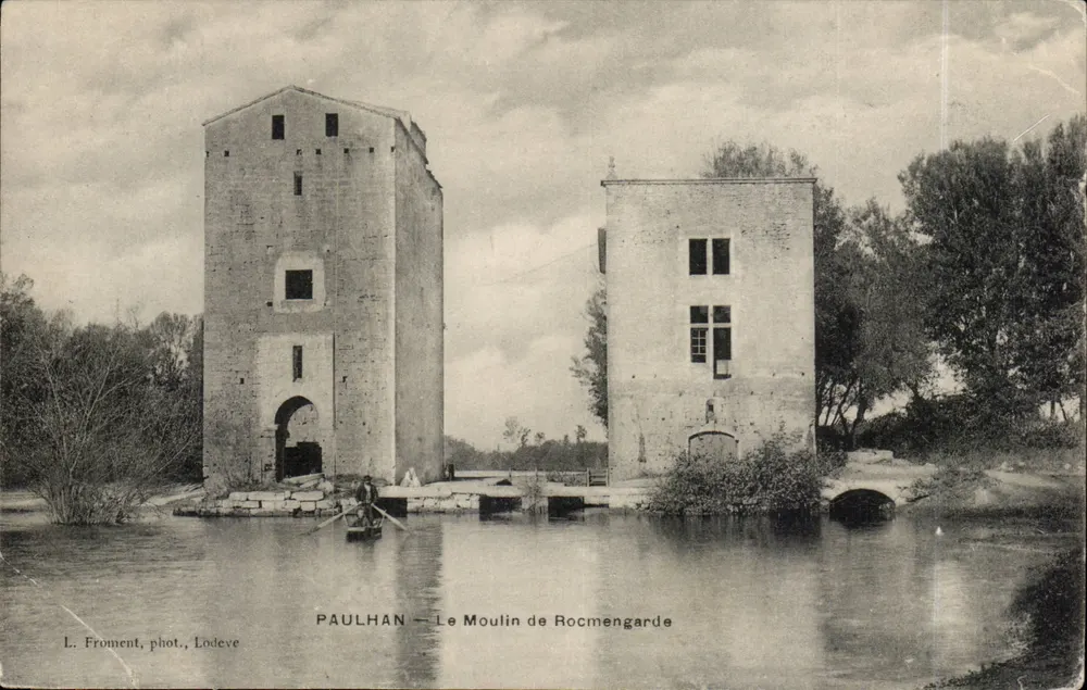 Paulhan — A Moinha de Rocmengarde — L. Froment, fot., Lodeve - Frente