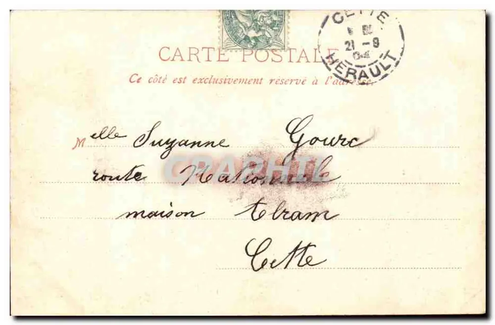 Béziers — O Teatro Henriette Blanc — Edição E. D. B. - Verso