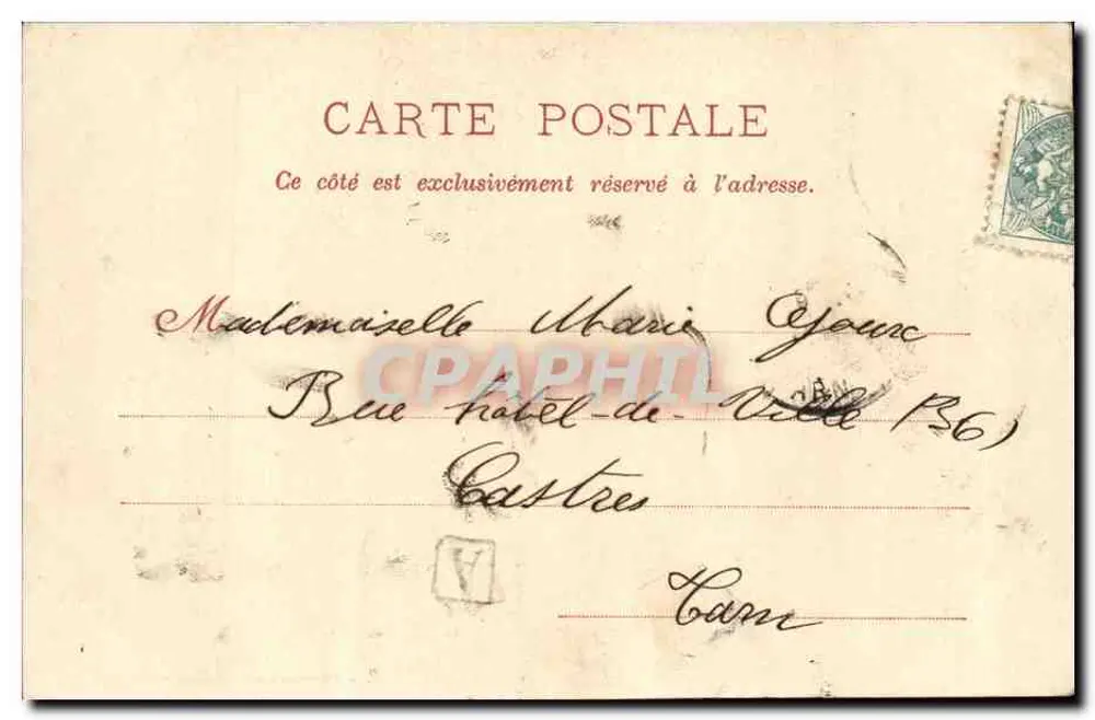 Balaruc-les-Bains — A Igreja Antiga — Reprodução inédita, editor Baumann, n°4 - Verso