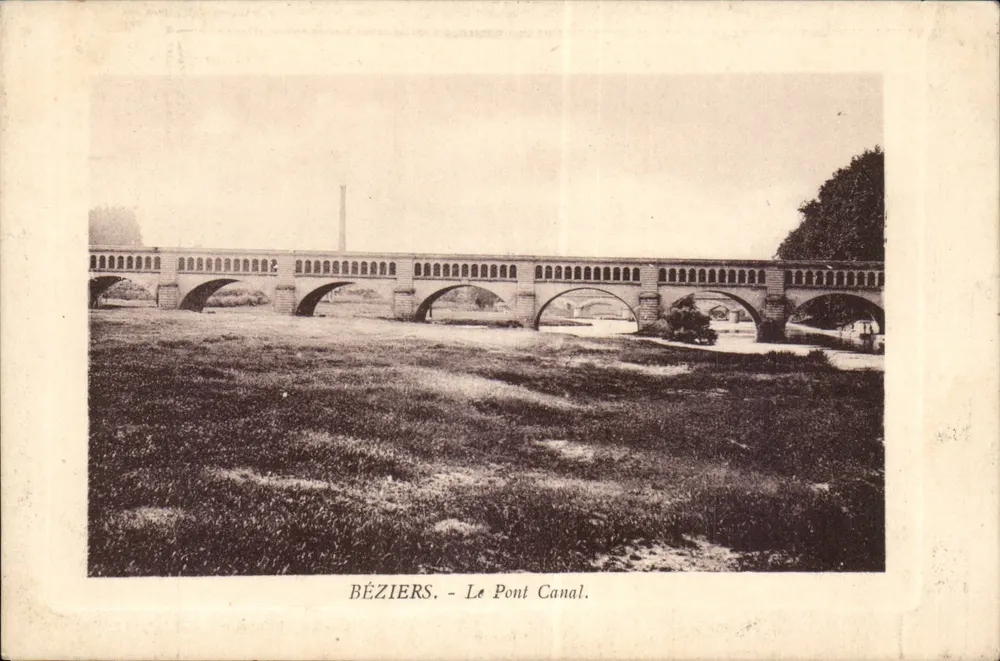 Béziers - O Ponte Canal — Edição Paris-Béziers - Frente