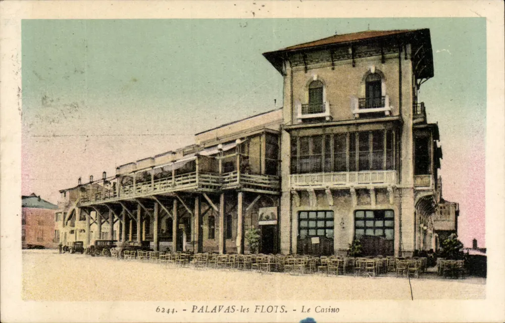 Palavas-les-Flots - O Casino — editor desconhecido, n° 6244 - Frente
